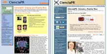 Changes in CienciaPR website in first 5 years
